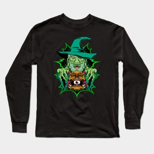 Green wizard Long Sleeve T-Shirt